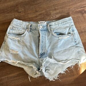 Agolde Parker shorts in SwapMeet color